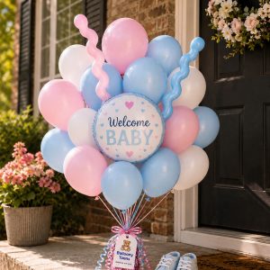 baby shower balloon delivery throughout Dallas-Ft Worth