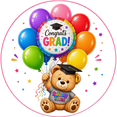 Graduation balloon bouquets