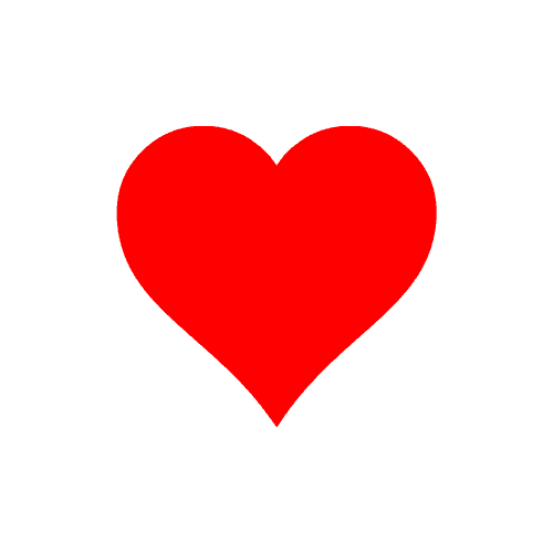 red heart icon