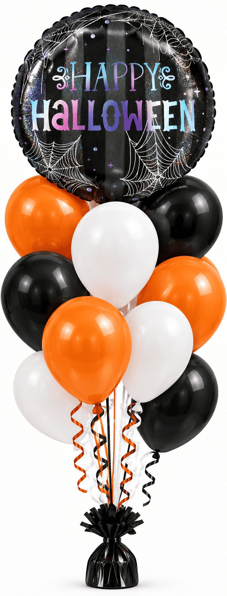 halloween balloon bouquet